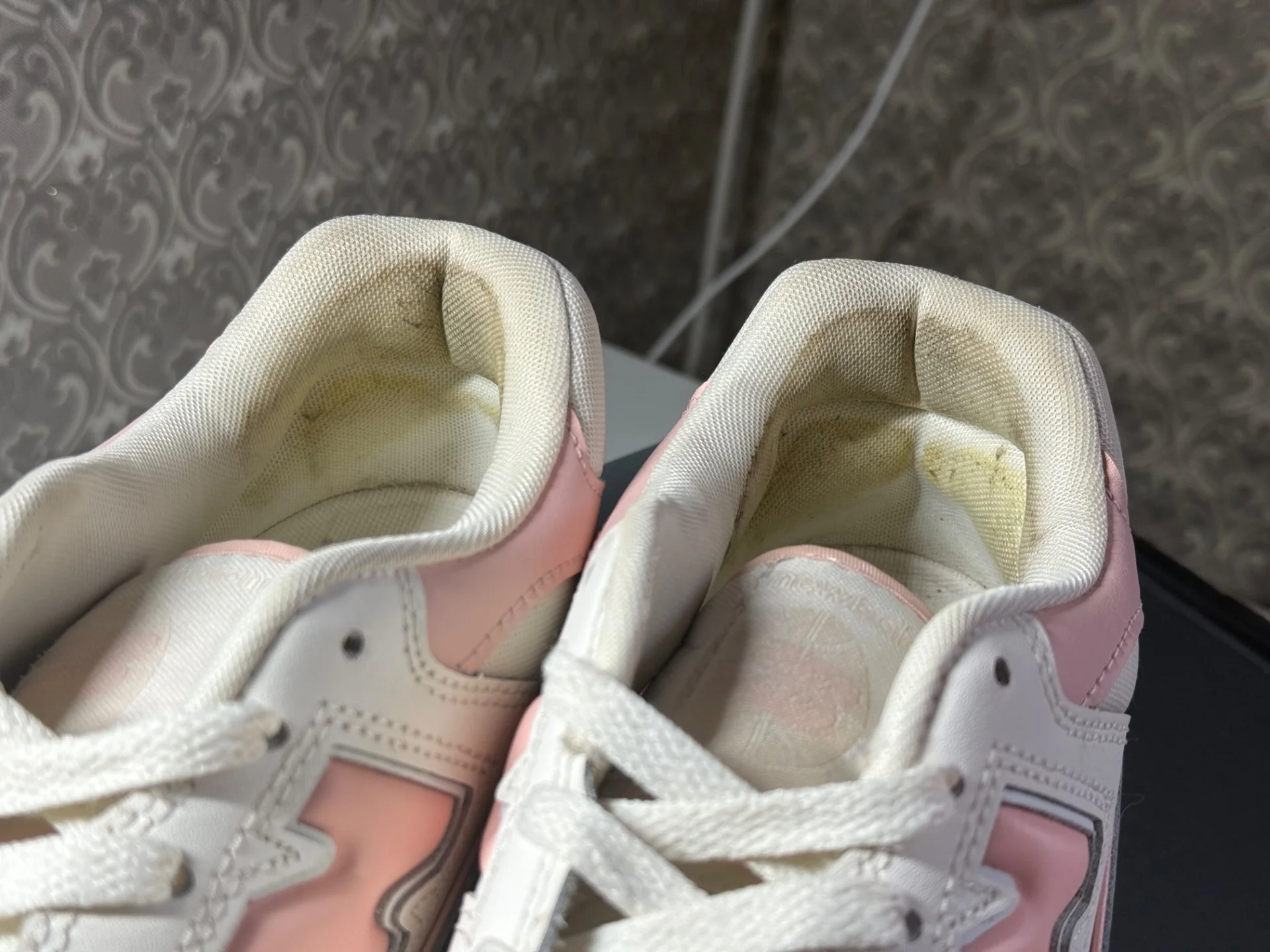Кроссовки New Balance 550 розовые - миниатюра 7