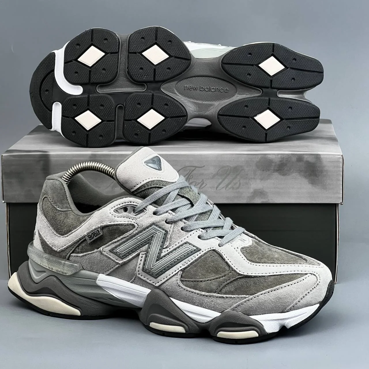 New Balance 9060 с мехом - миниатюра 6