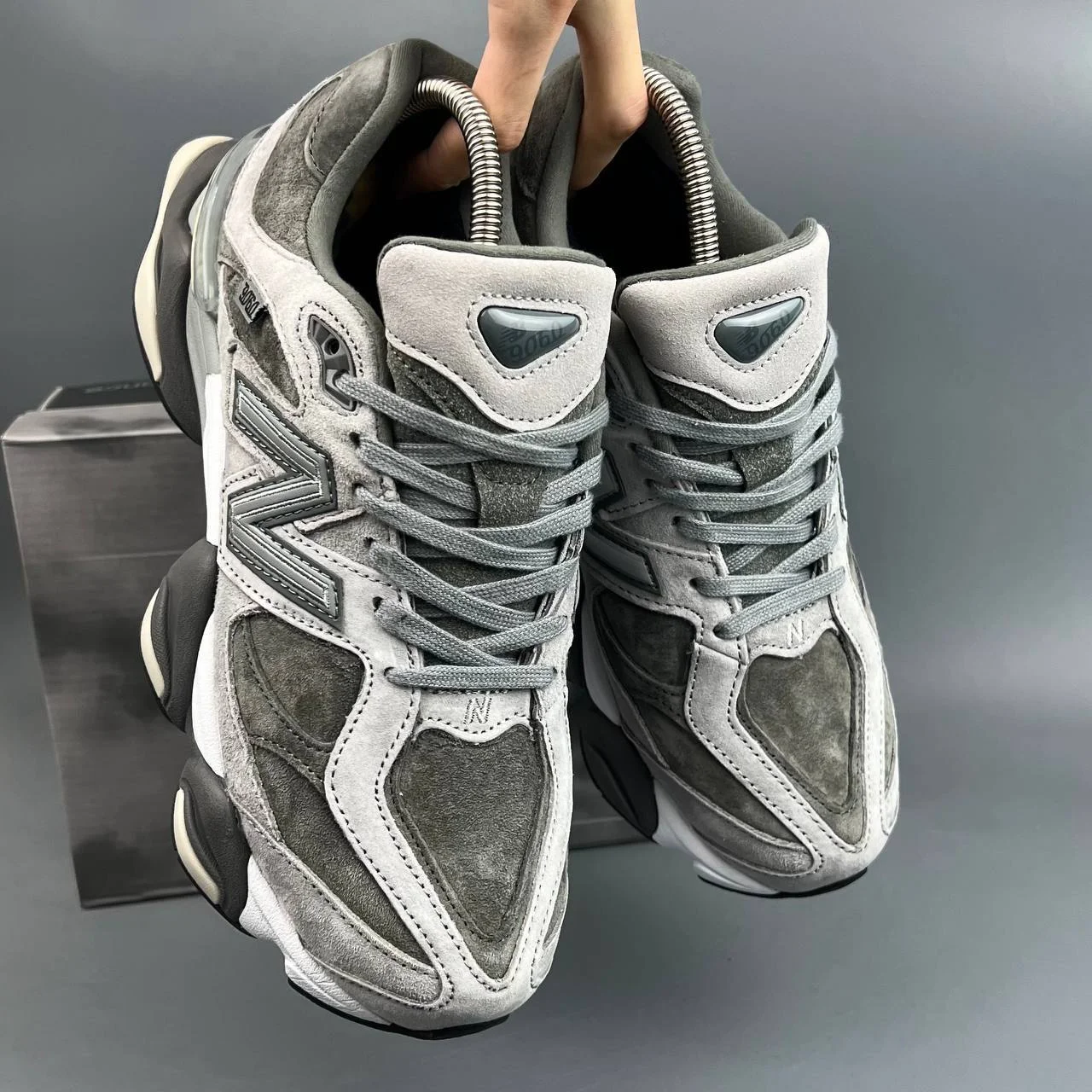 New Balance 9060 с мехом - миниатюра 8