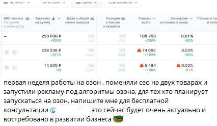 Менеджер маркетплейсов WB|OZON|Yandex на результат - миниатюра 3
