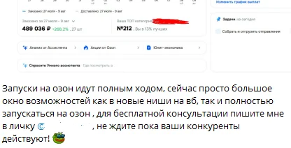Менеджер маркетплейсов WB|OZON|Yandex на результат - миниатюра 4