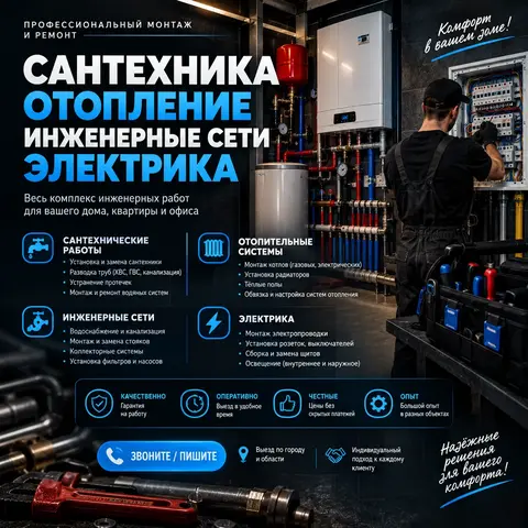 Сантехнические работы