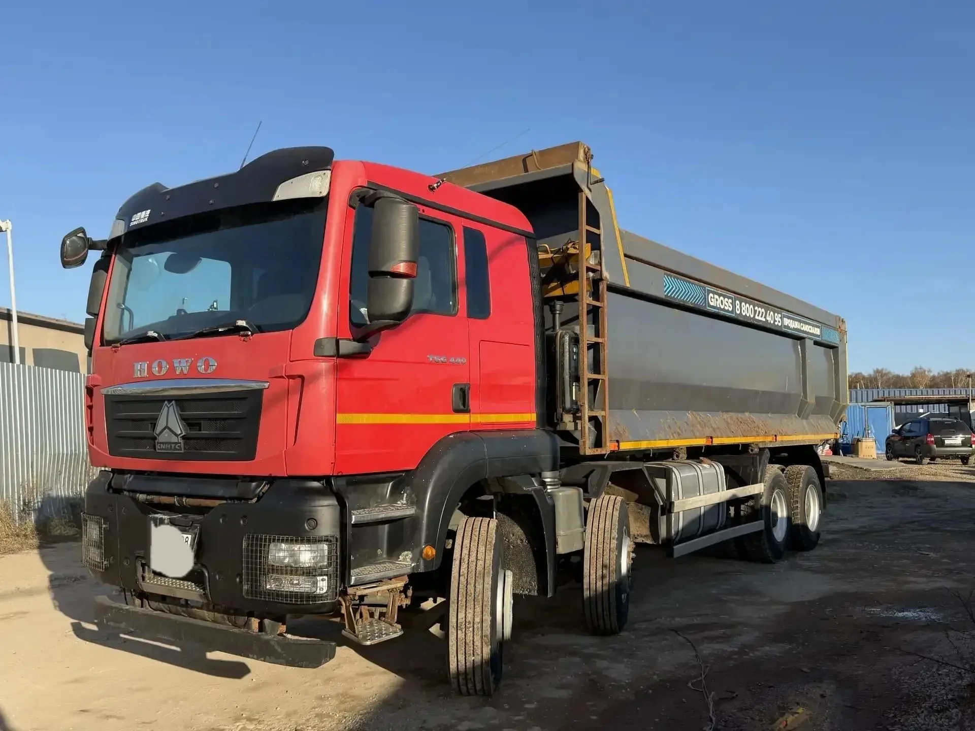 самосвал Howo T5G - миниатюра 3