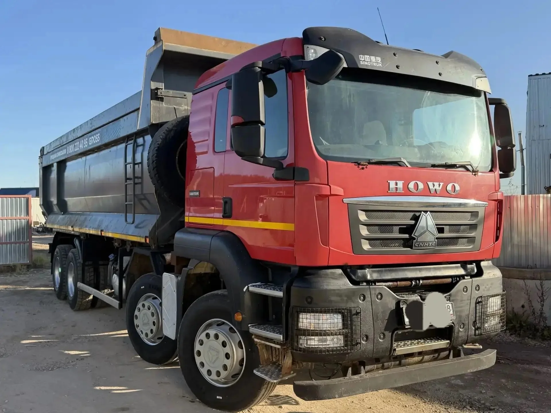 самосвал Howo T5G - миниатюра 4