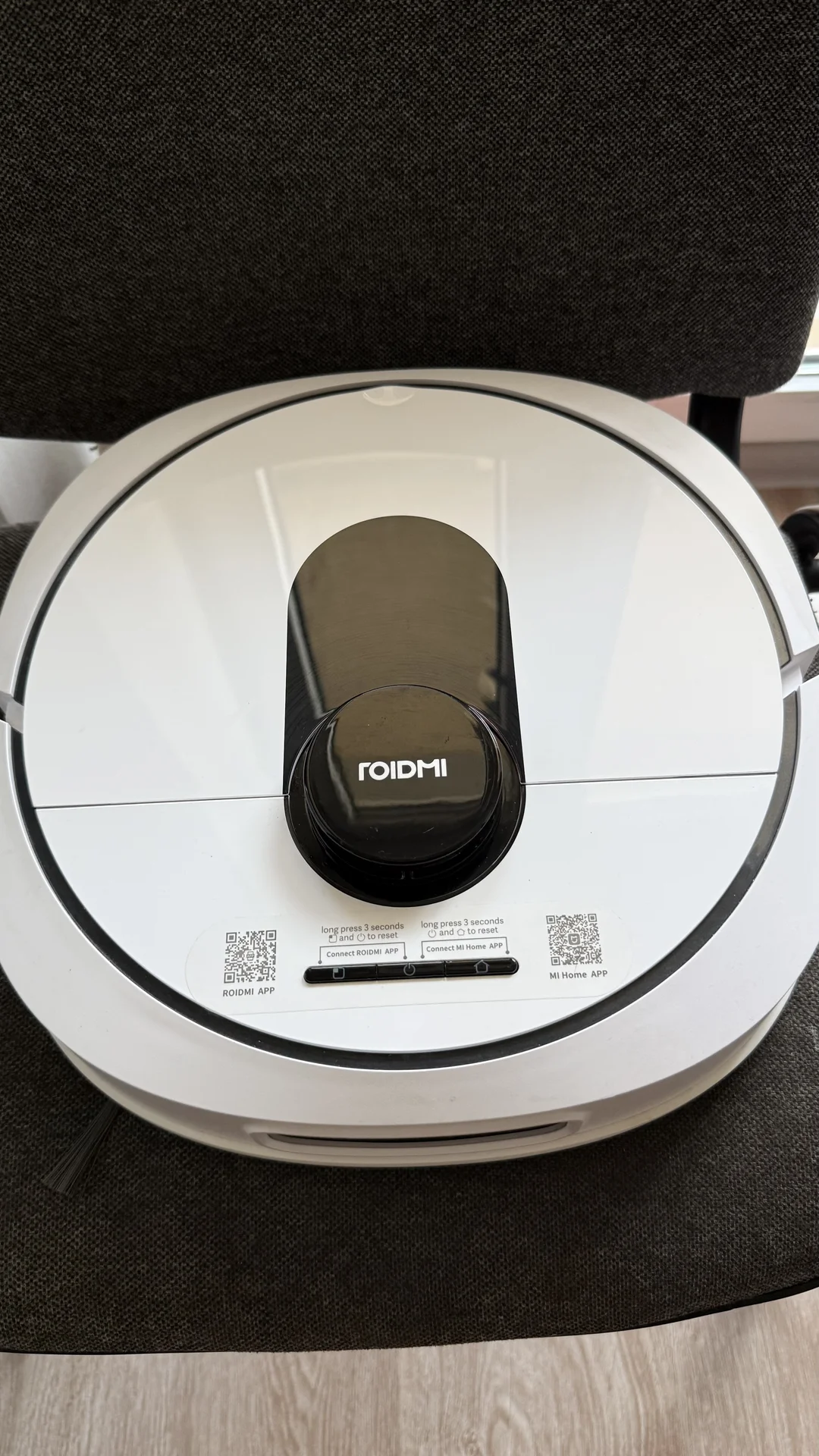 Робот пылесос Roidmi EVA моющий со станцией самооч - миниатюра 2