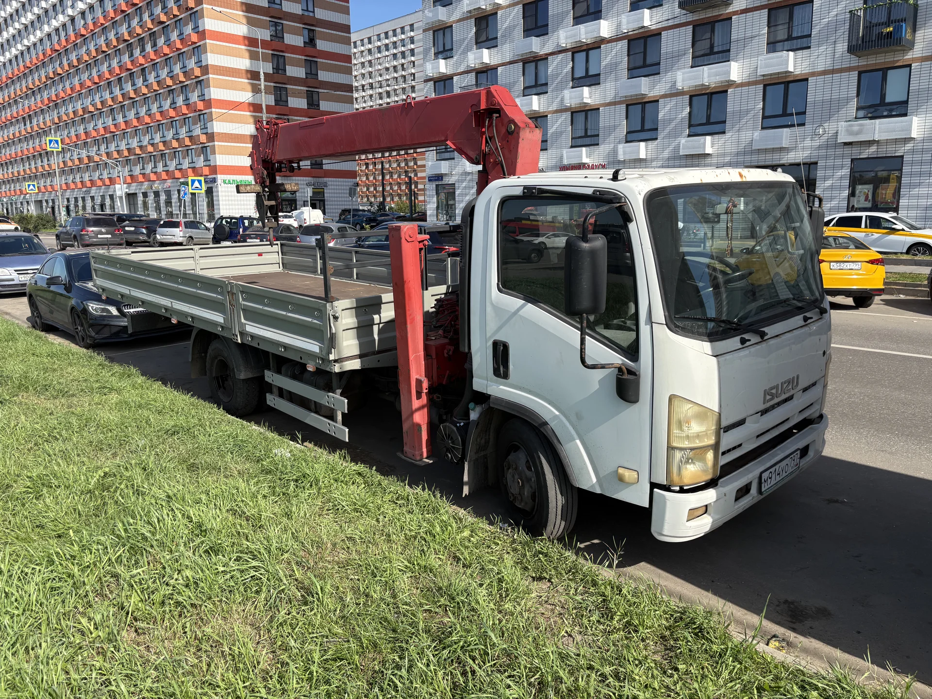 isuzu с КМУ unic 370 - миниатюра 2