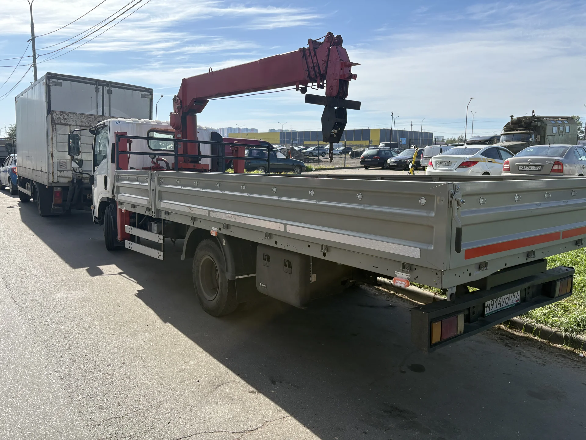 isuzu с КМУ unic 370 - миниатюра 4