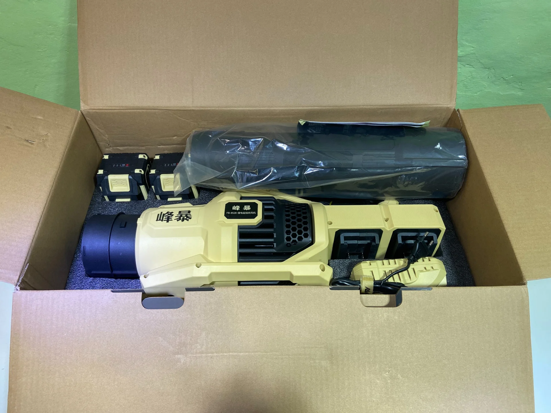 Воздуходувка/Ветродуйка FengBao FB-8528 - миниатюра 2