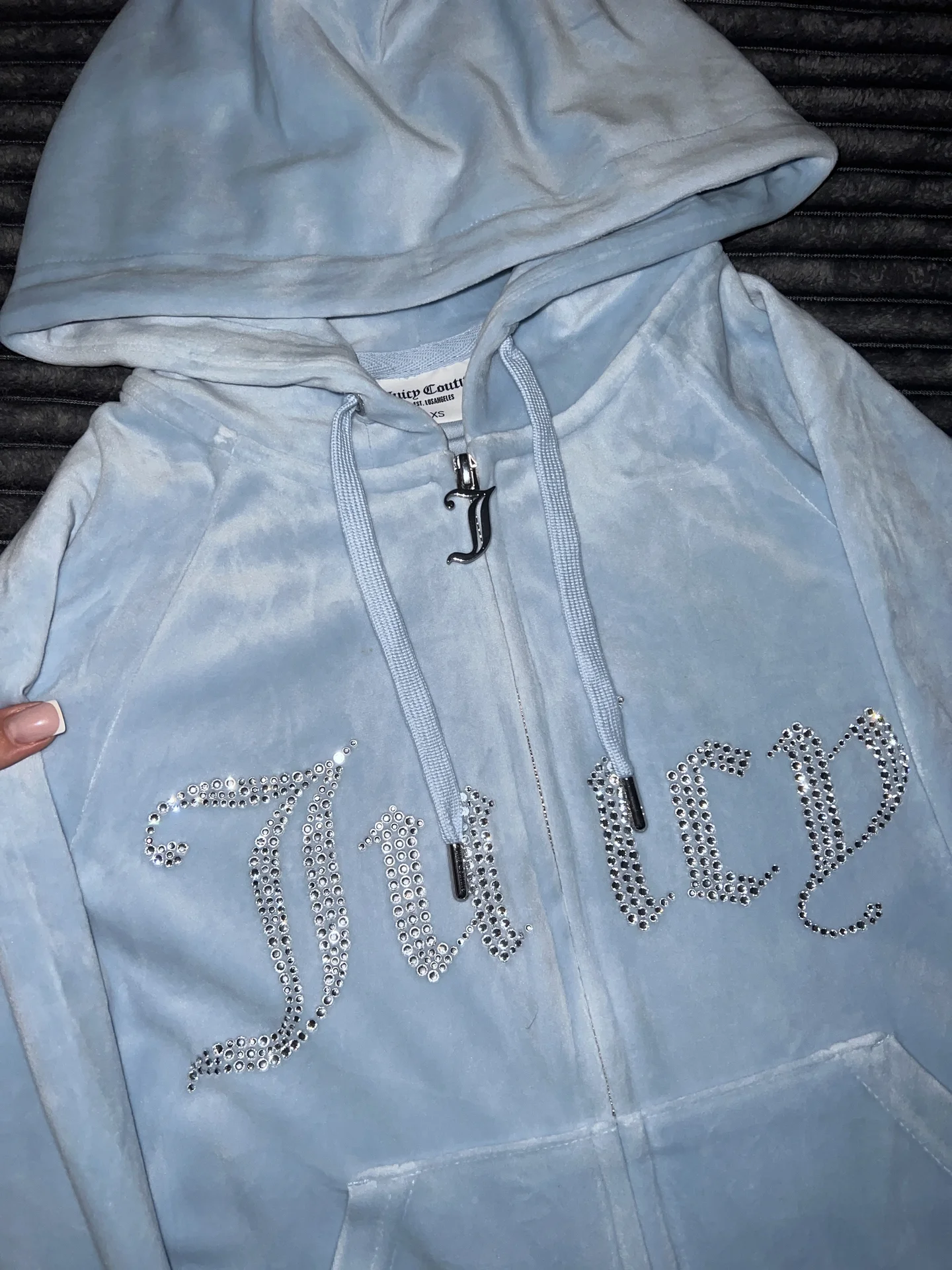 Juicy Couture костюм оригинал Baby blue - миниатюра 3