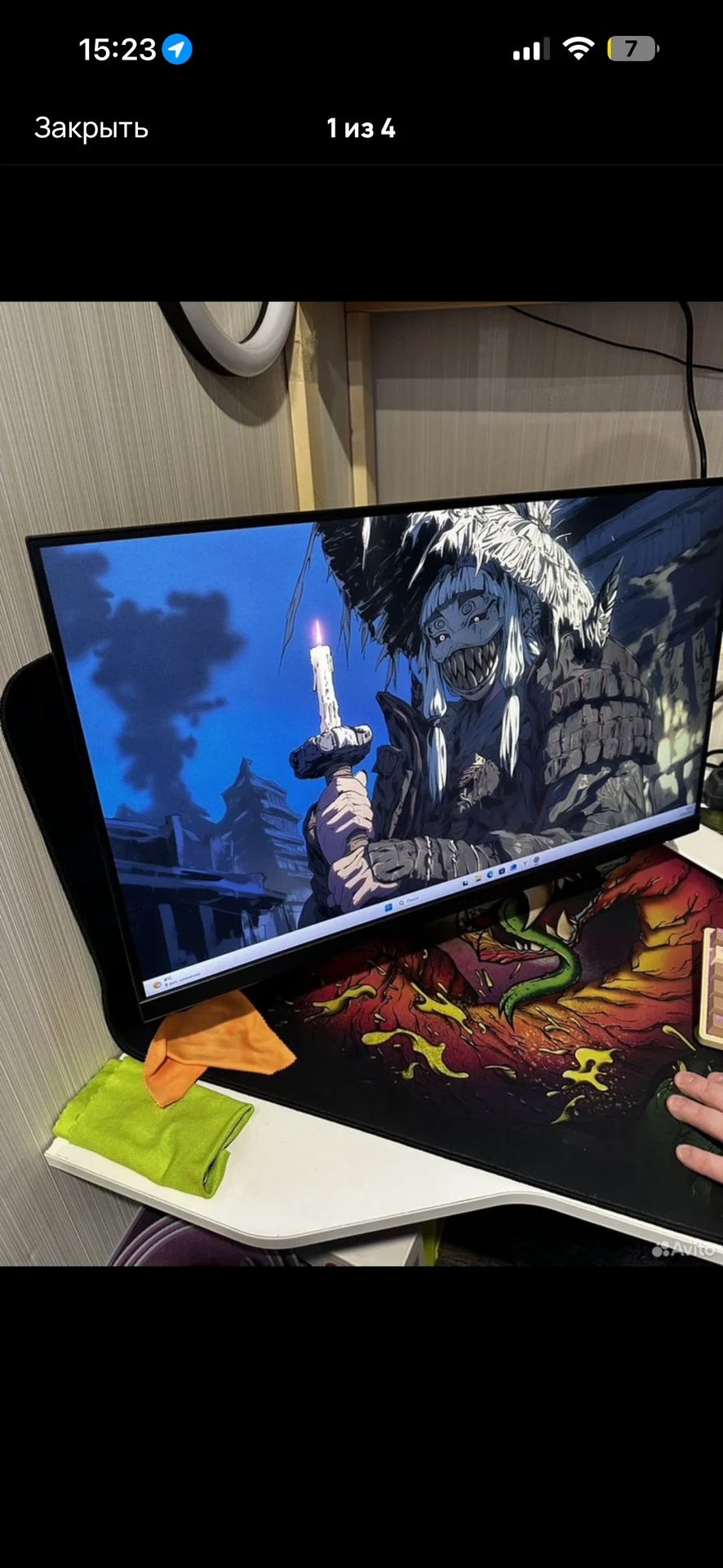 Игровой монитор msi 170 Гц - изображение 1
