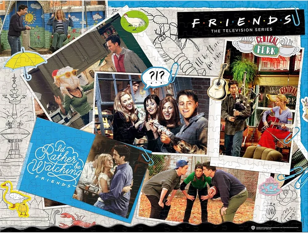 Пазл Friends (Друзья) мозаика 1000 деталей - миниатюра 7