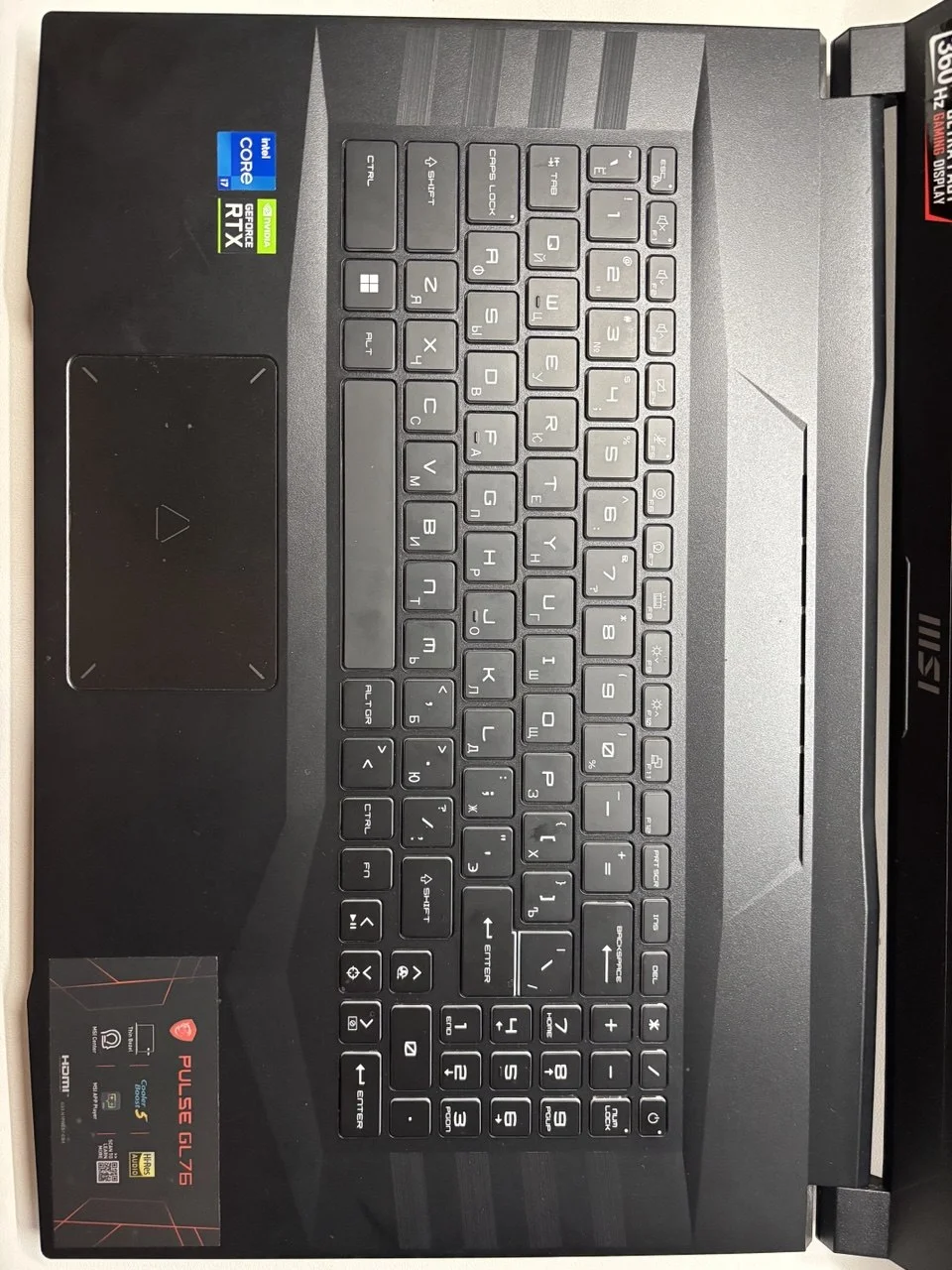 Игровой ноутбук MSI - миниатюра 3
