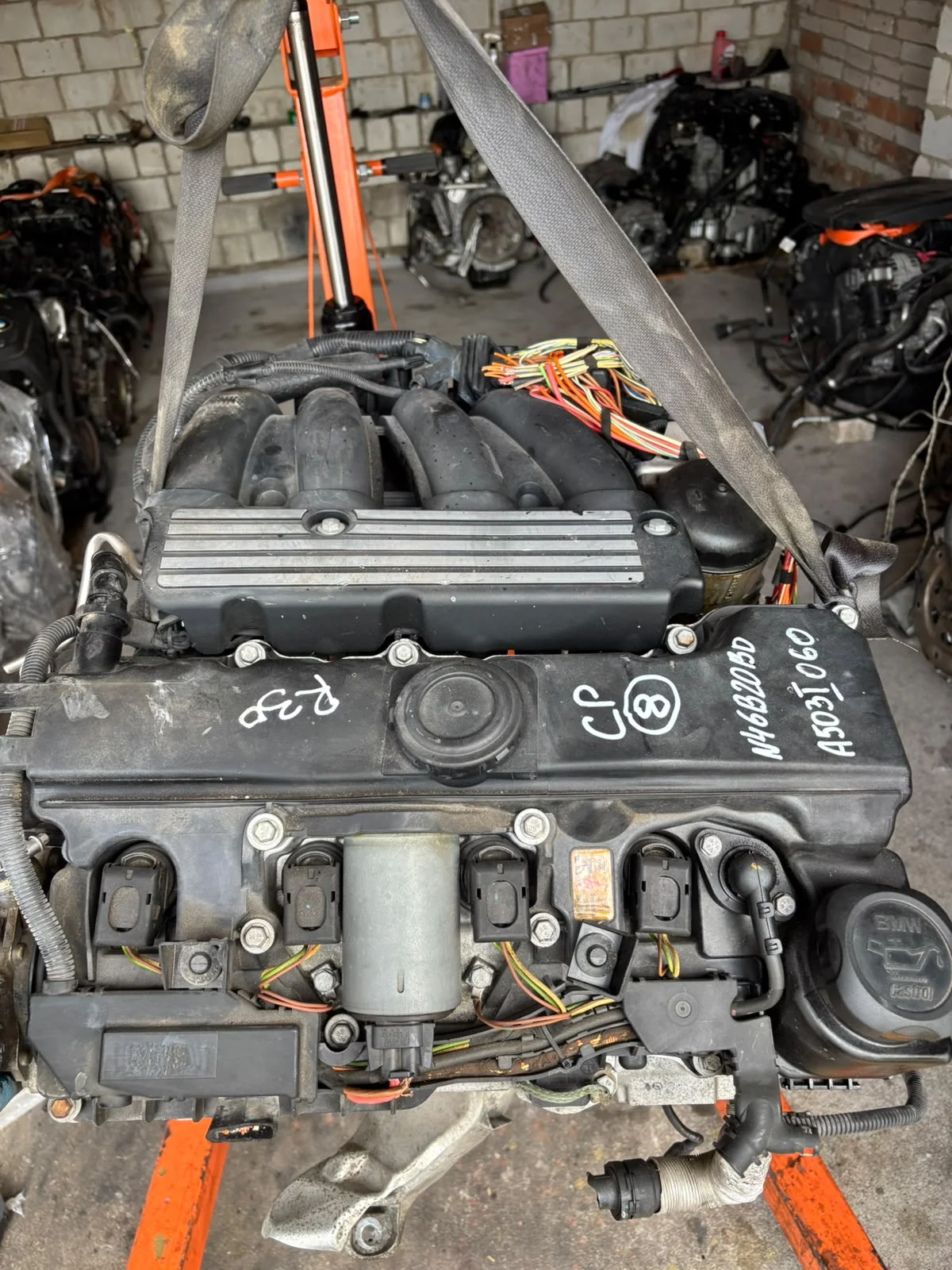 Двигатель BMW 3series E90/E91 N46B20BD - миниатюра 11