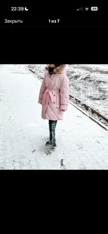 пуховик для девочки