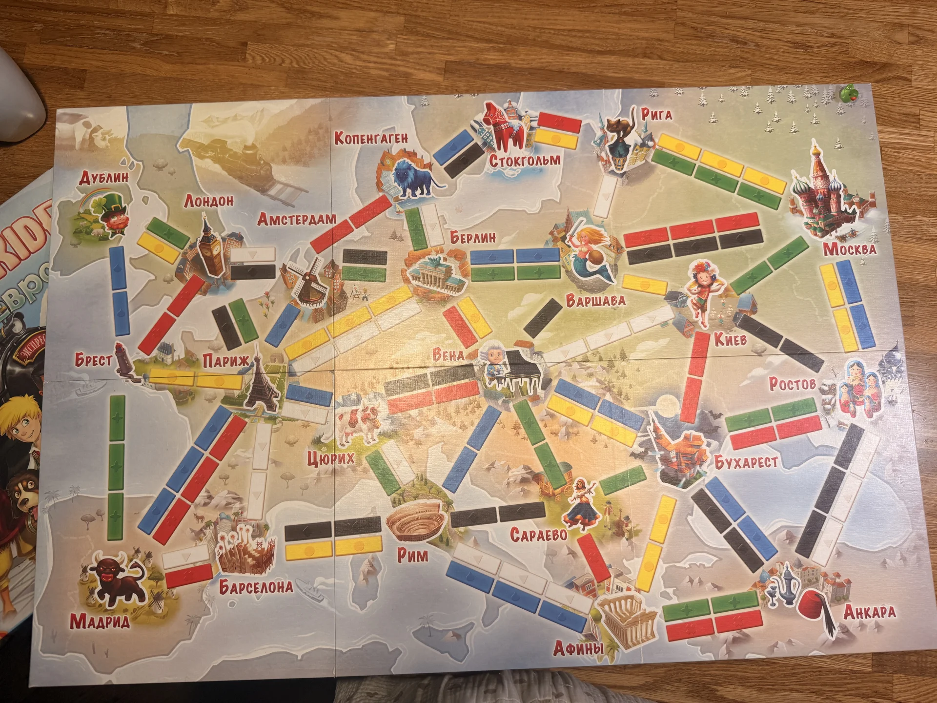 Настольная игра ticket to ride - миниатюра 2