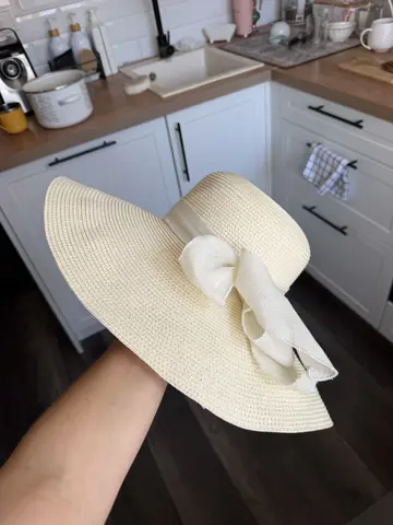 шляпа пляжная большая