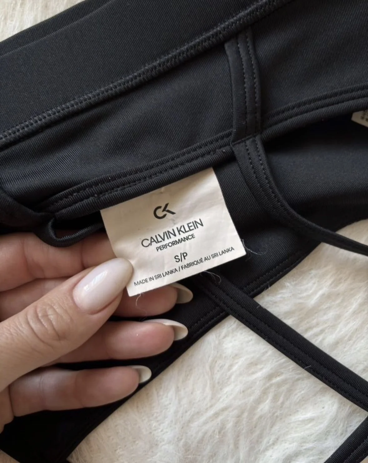 Топ спортивный Calvin Klein - миниатюра 3