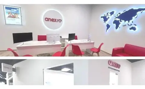 Оборудование по новому брендбуку турагентства АNEX/АНЕКС