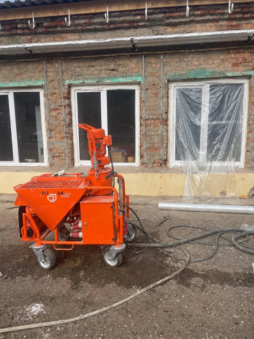 Штукатурная машинка PFT G4 Eco Plus 380V - миниатюра 2
