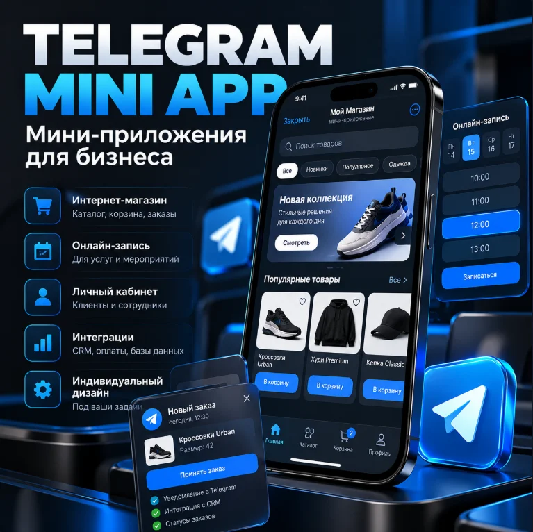 Telegram Mini App — разработка мини-приложений - миниатюра 2