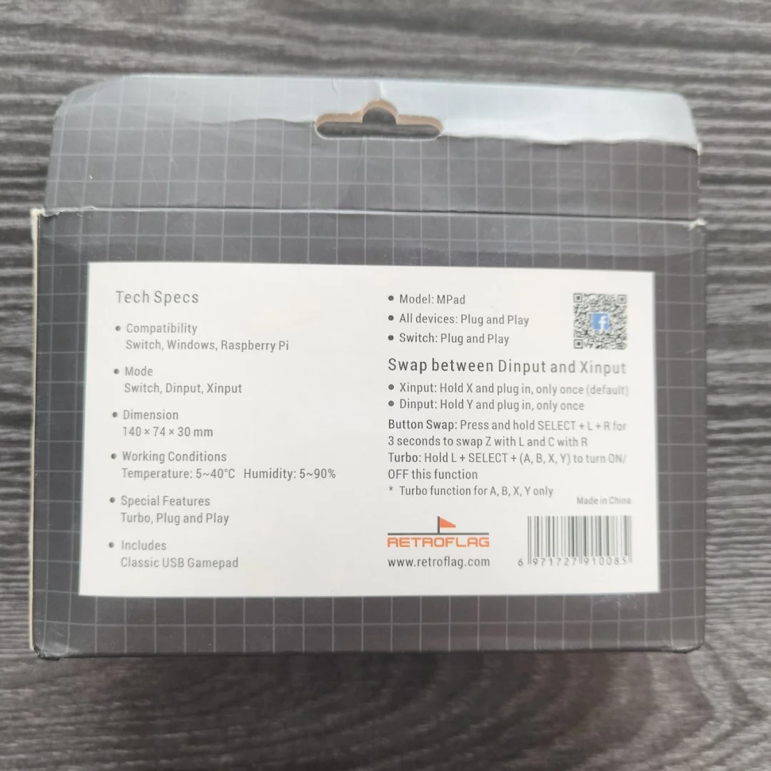 Джойстик, Геймпад retroflag usb Gamepad sega - миниатюра 2