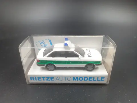 Audi 90 Polizei 1/87 Rietze
