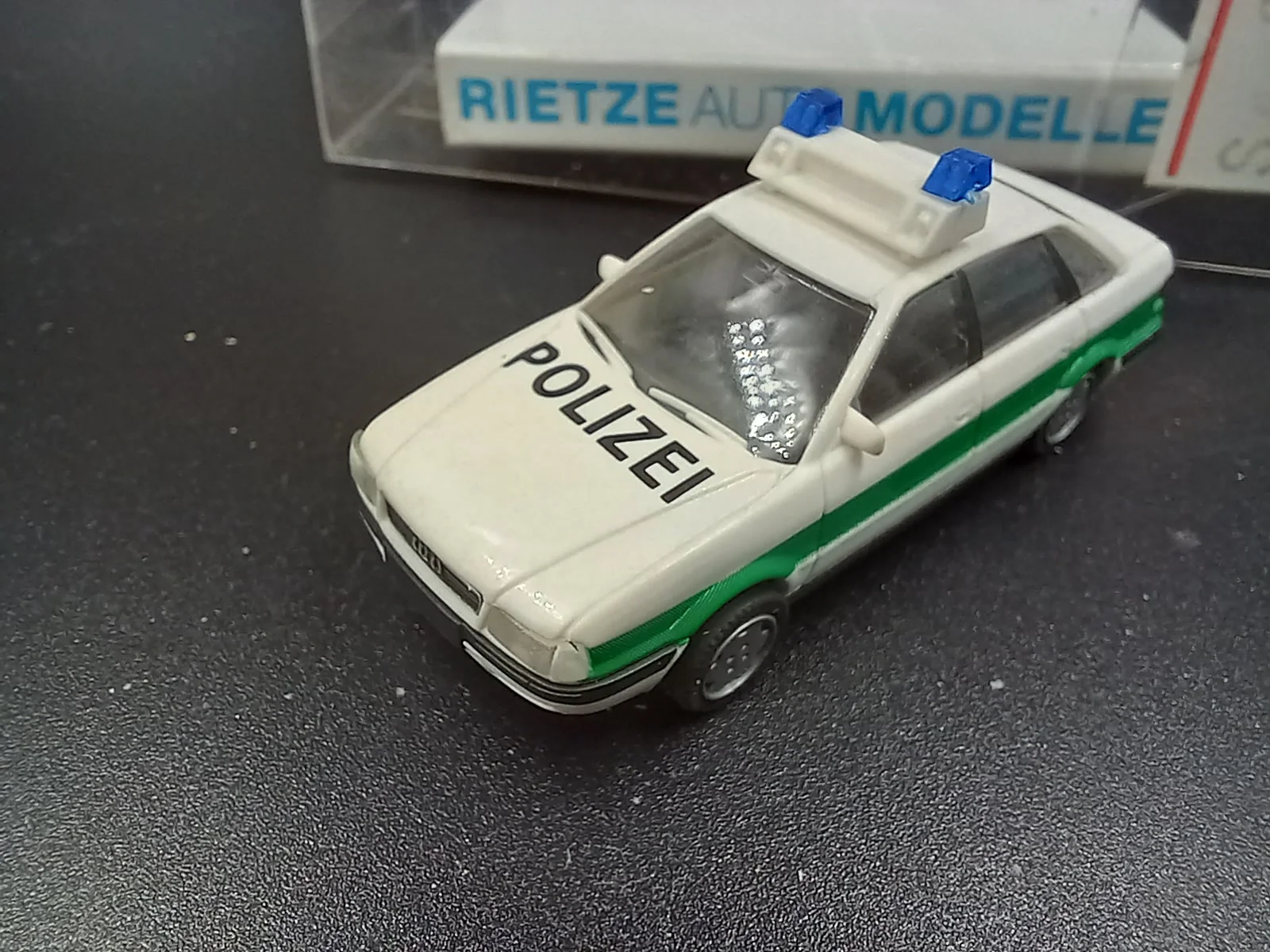 Audi 90 Polizei 1/87 Rietze - миниатюра 2