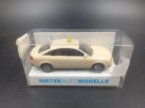 Audi A6 Taxi 1/87 Rietze