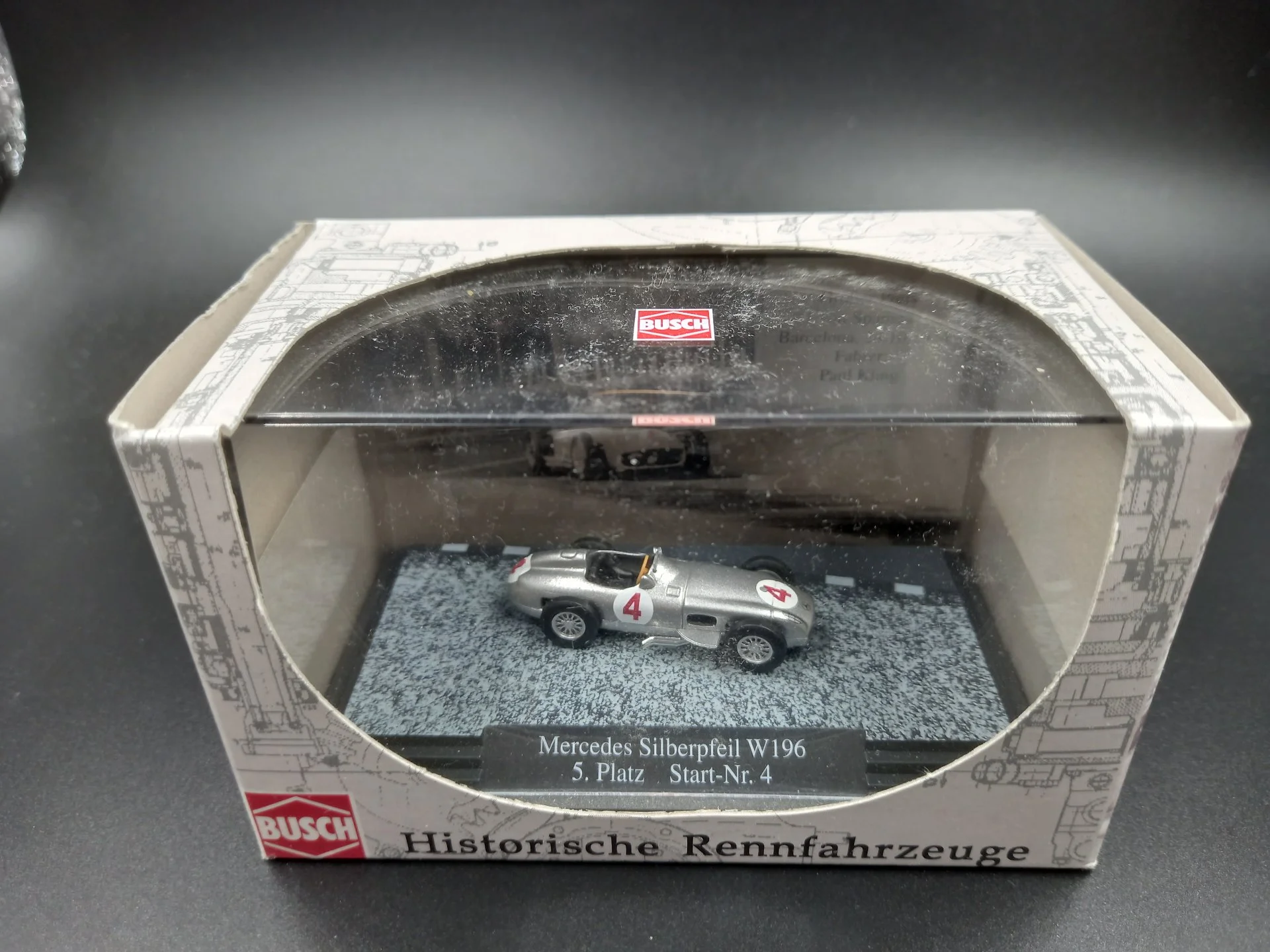 Mercedes Benz W196 N4 1/87 Busch - изображение 1