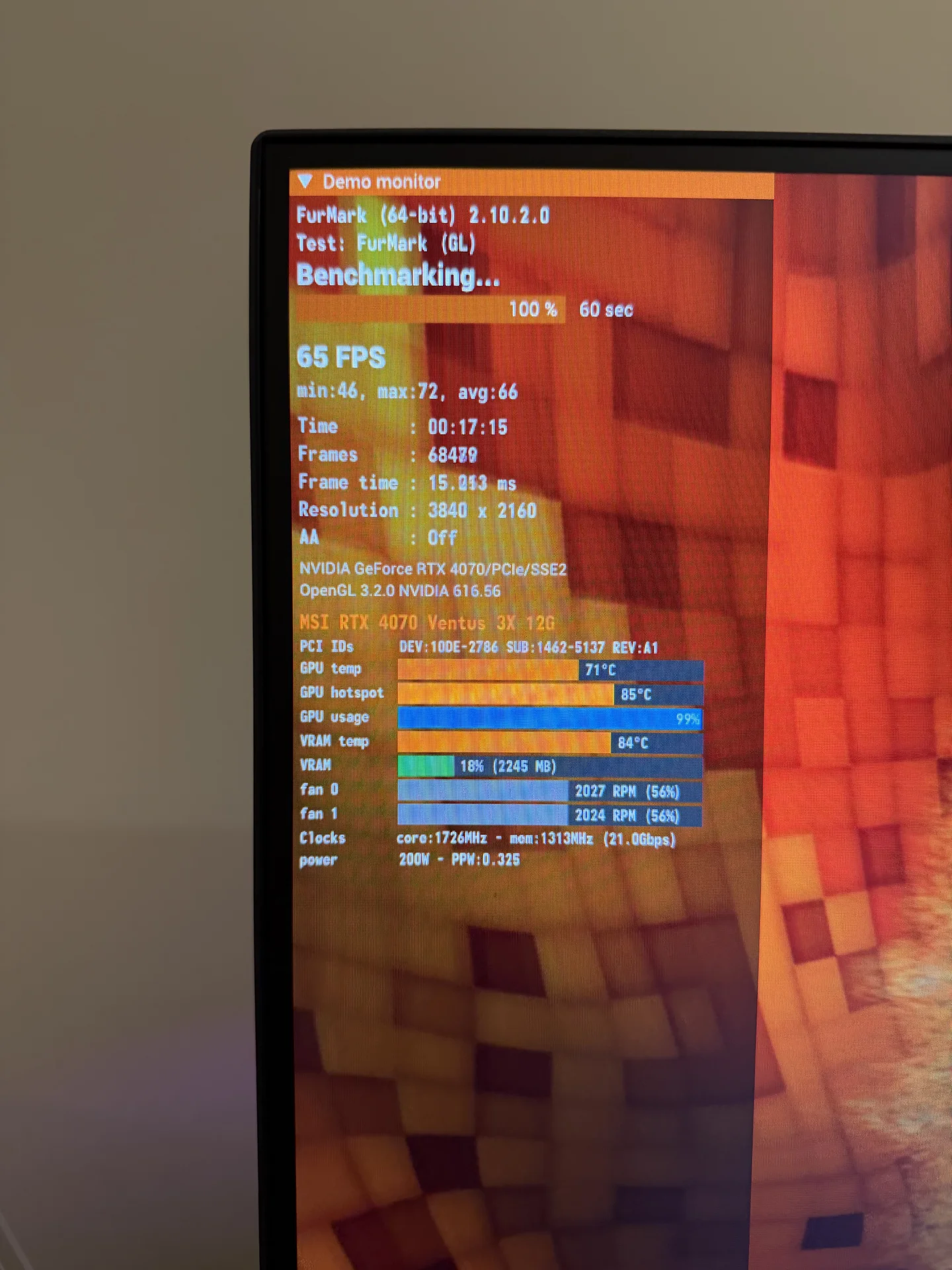 Видеокарта MSI GeForce RTX 4070 ventus 3X - миниатюра 5