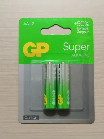 Батарейки GP AA 1.5V
