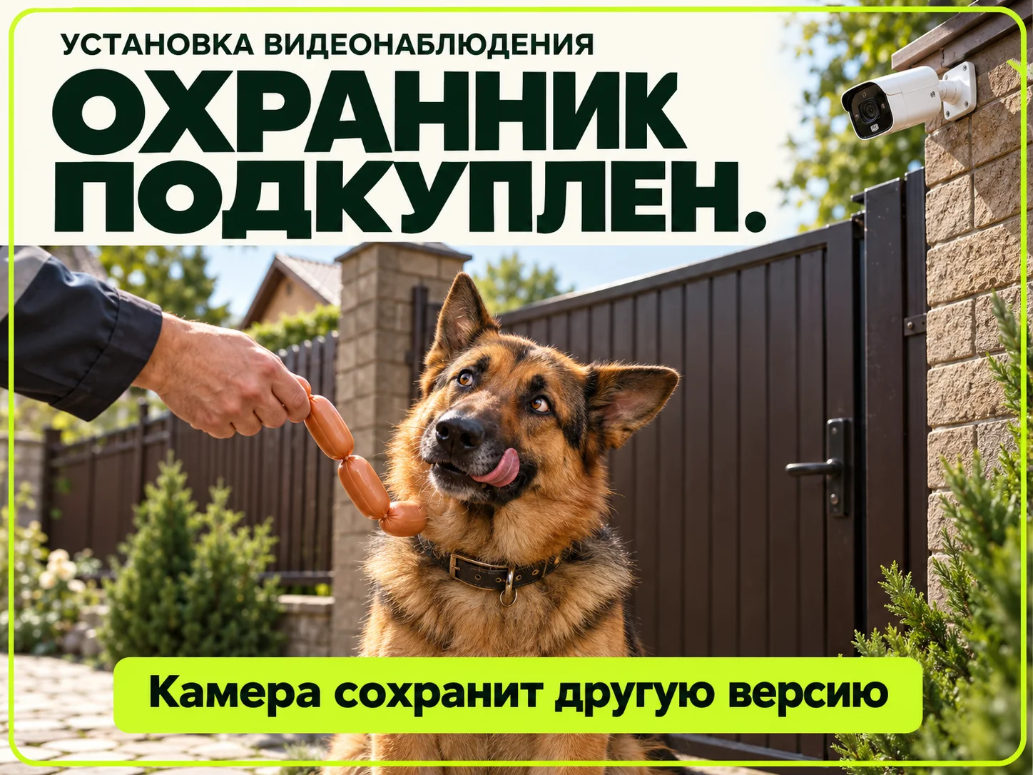 Установка видеонаблюдения для дома и бизнеса - миниатюра 2