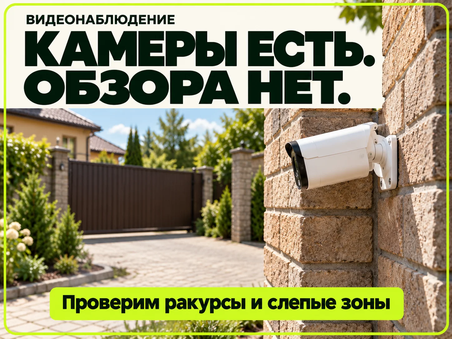Установка видеонаблюдения для дома и бизнеса - миниатюра 4