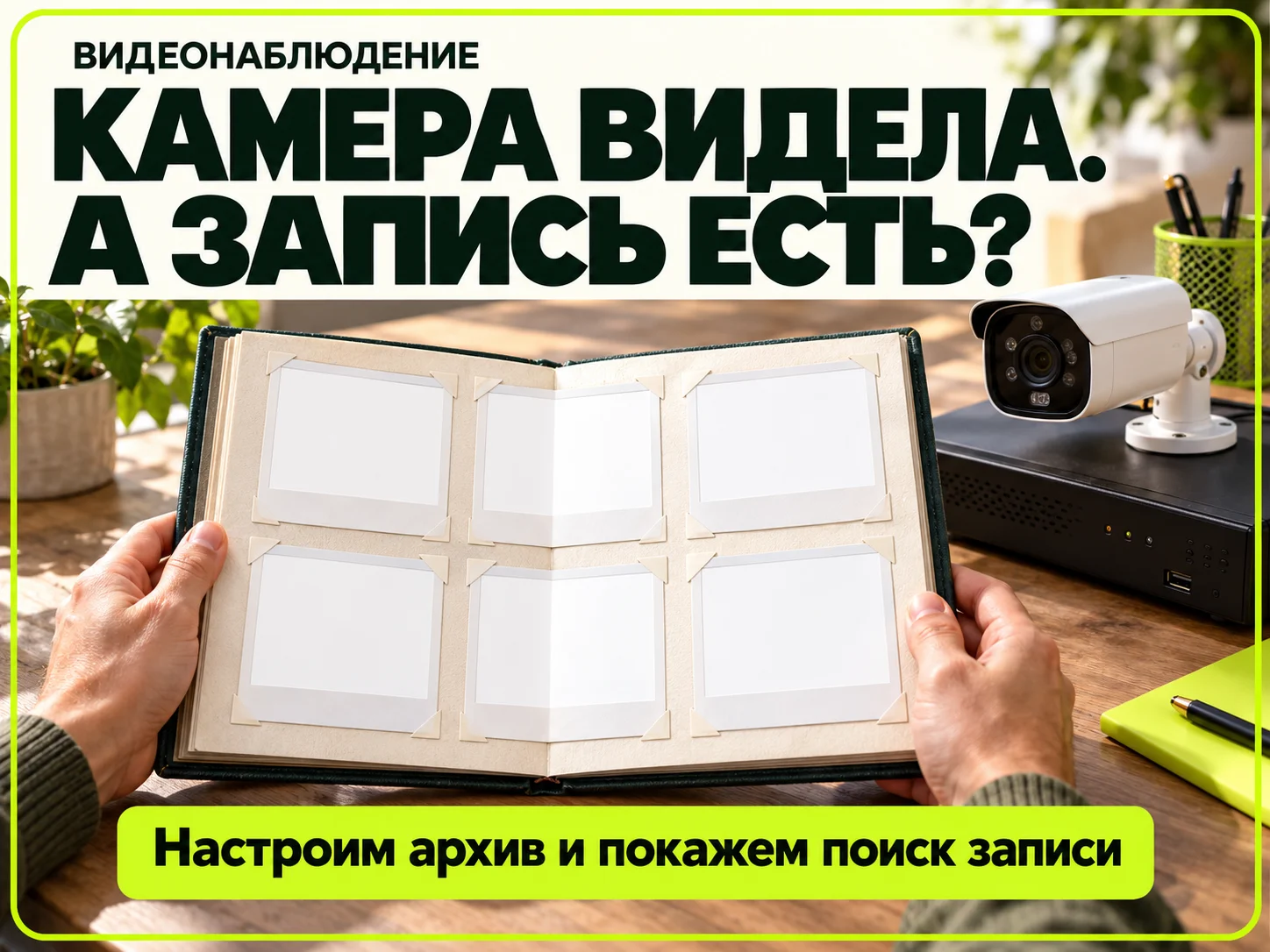 Установка видеонаблюдения для дома и бизнеса - миниатюра 8