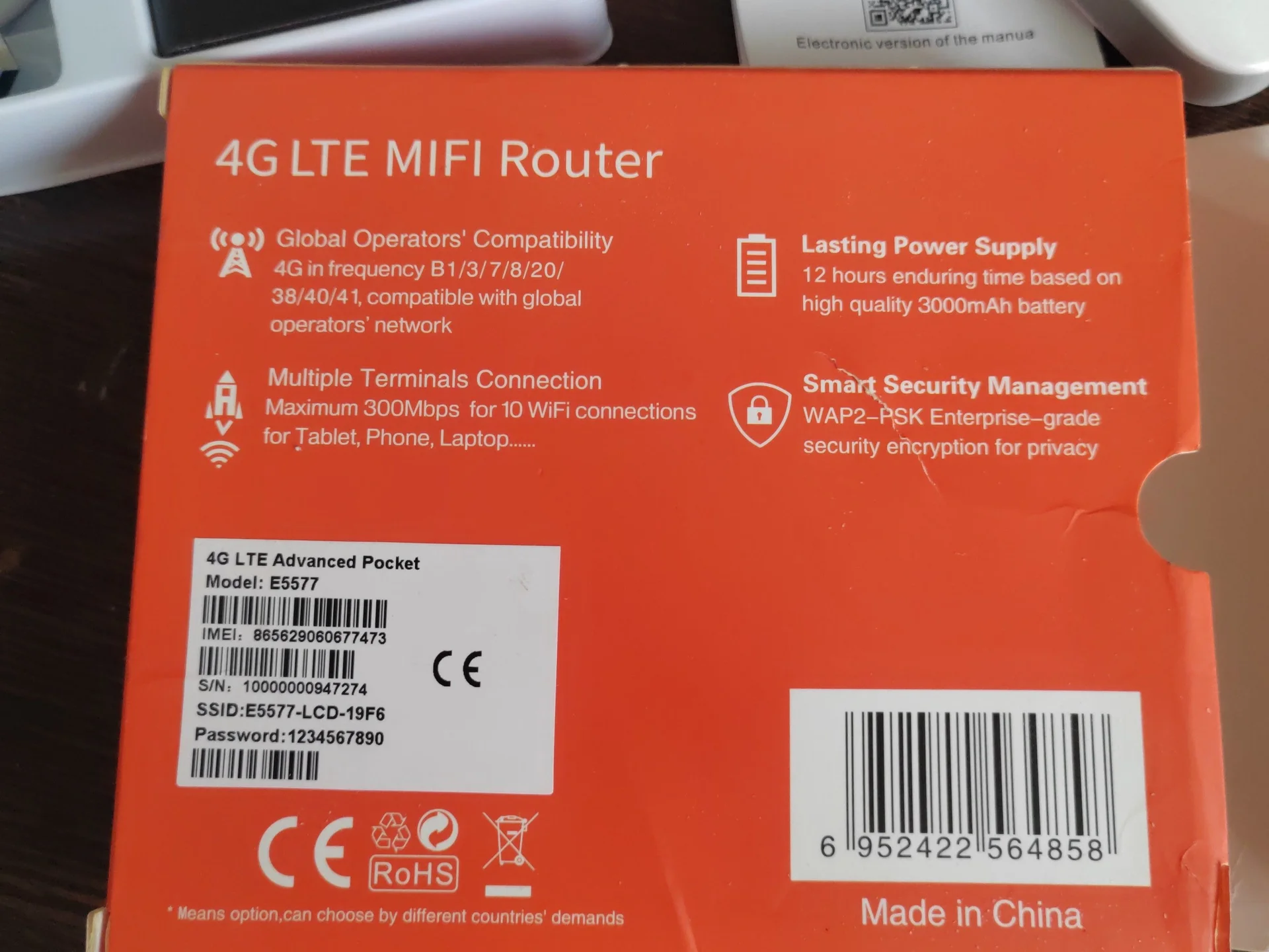 Продам Роутер 4G LTE MIFI - миниатюра 3