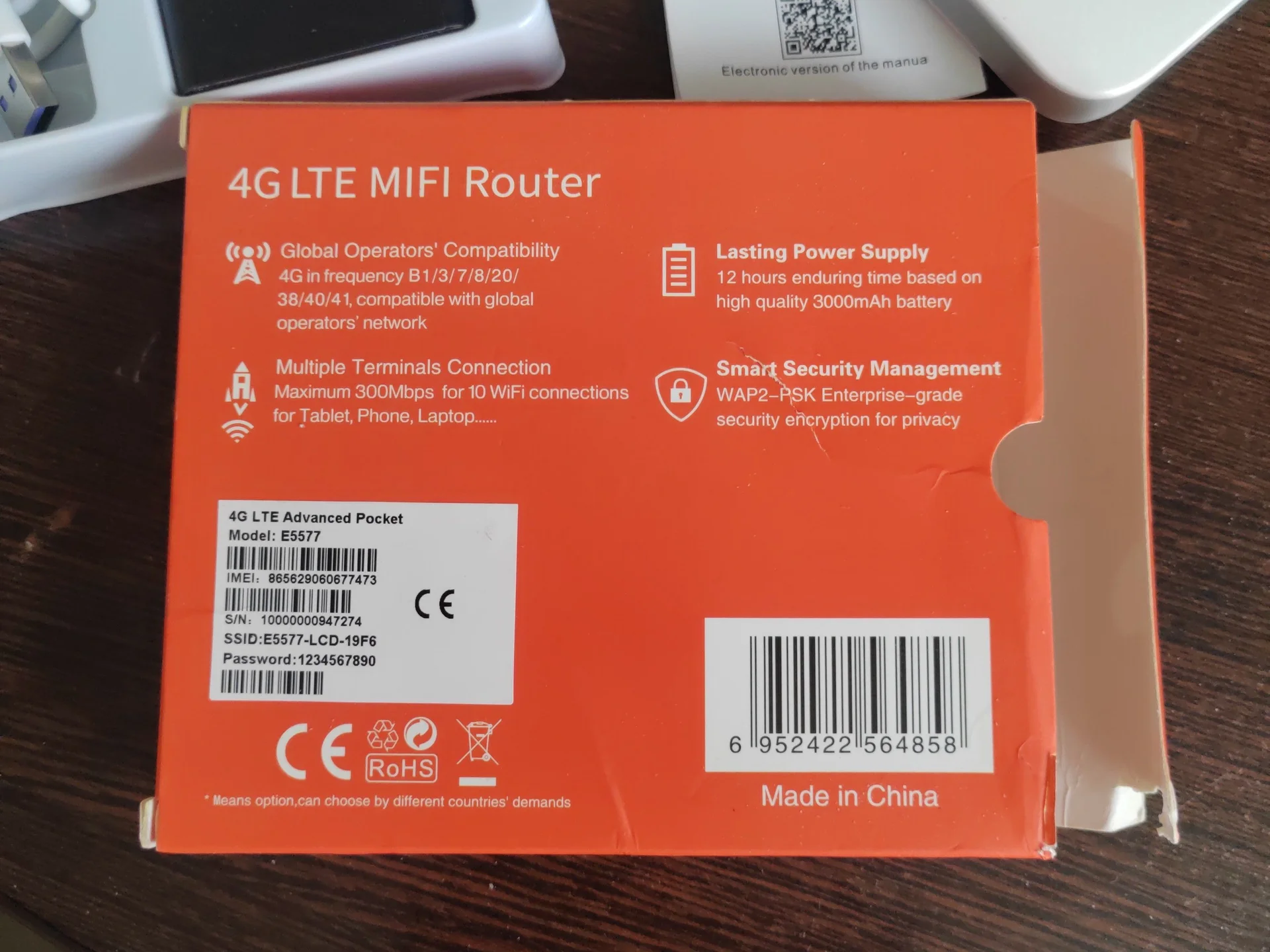 Продам Роутер 4G LTE MIFI - миниатюра 4