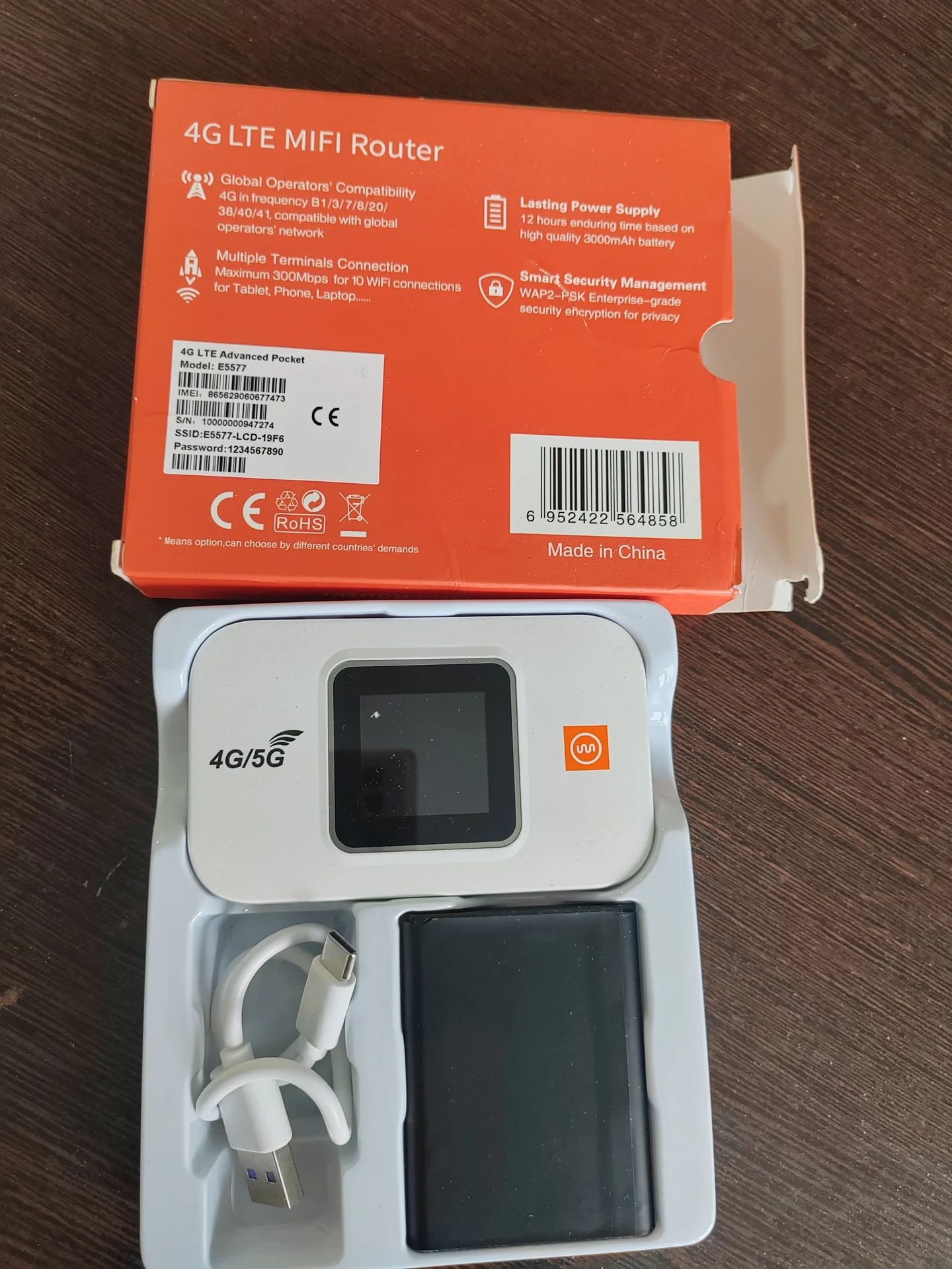 Продам Роутер 4G LTE MIFI - миниатюра 5