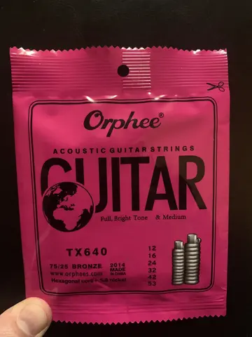 Струны для гитары Orphee (6струн)