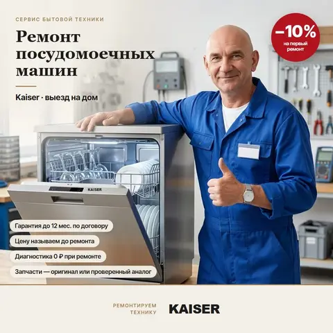 Ремонт посудомоечных машин Kaiser