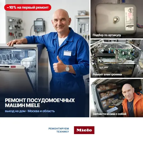 Ремонт посудомоечных машин Miele (Миле)