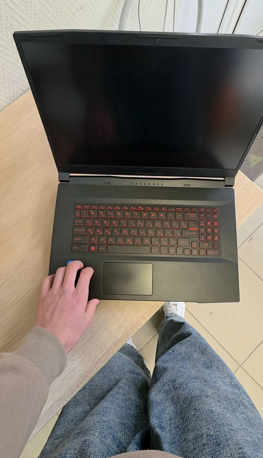 игровой ноутбук MSI katana gf76 RTX3050ti - миниатюра 2
