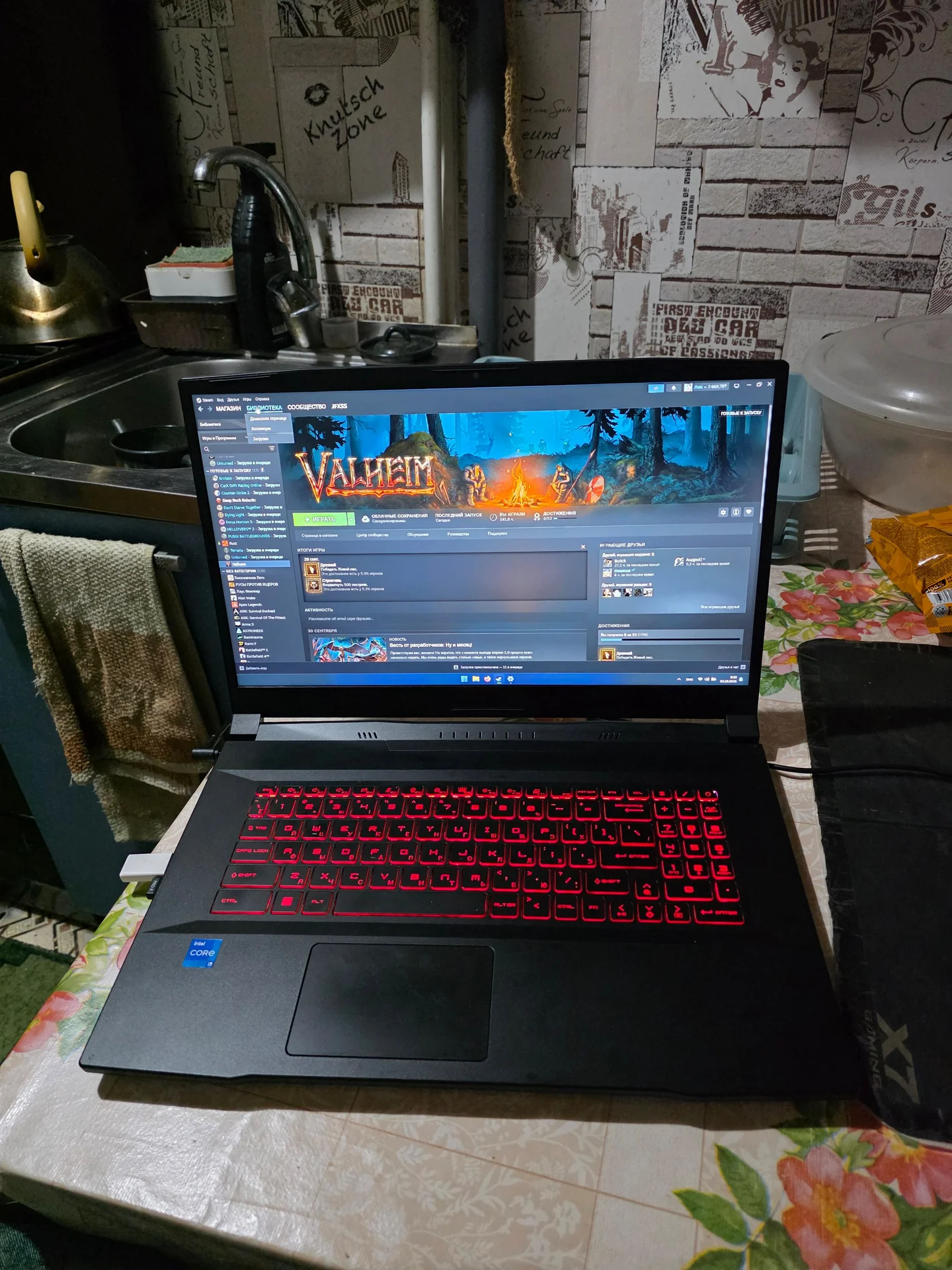 игровой ноутбук MSI katana gf76 RTX3050ti - миниатюра 3