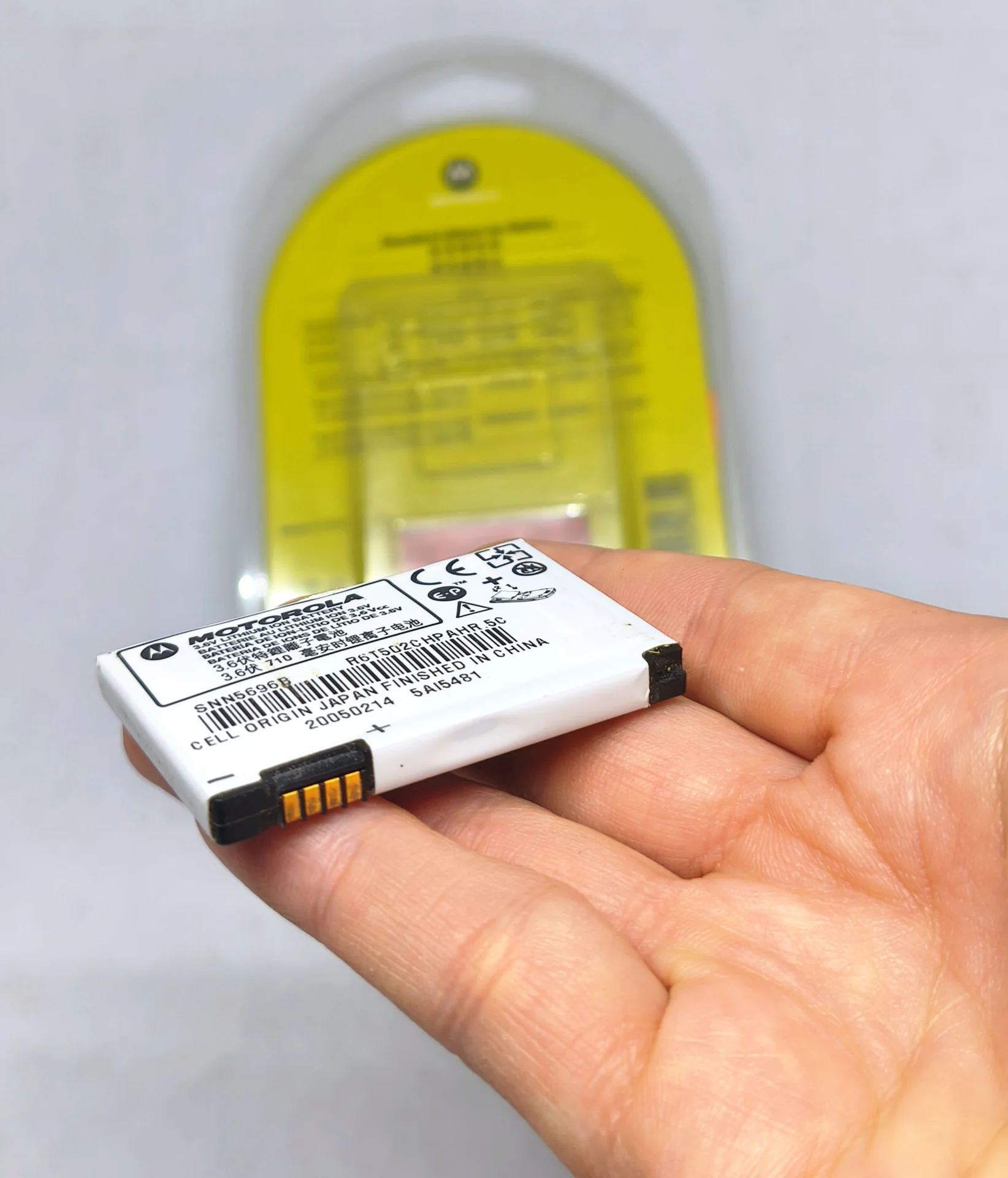 Аккумулятор Motorola 3,6 v lithium ion battery
