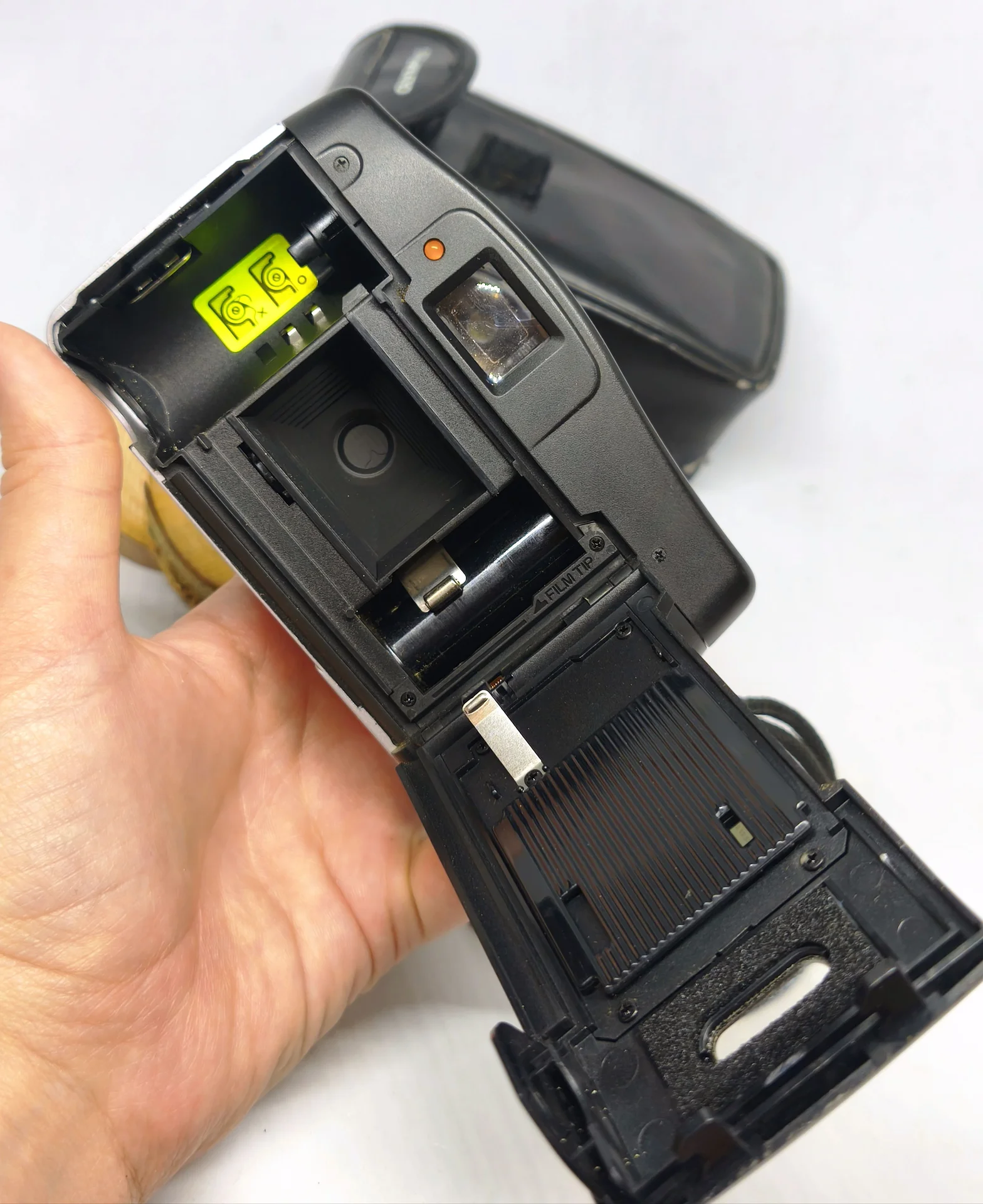 Плёночный фотоаппарат Olympus AF-10 XB рабочий - миниатюра 9