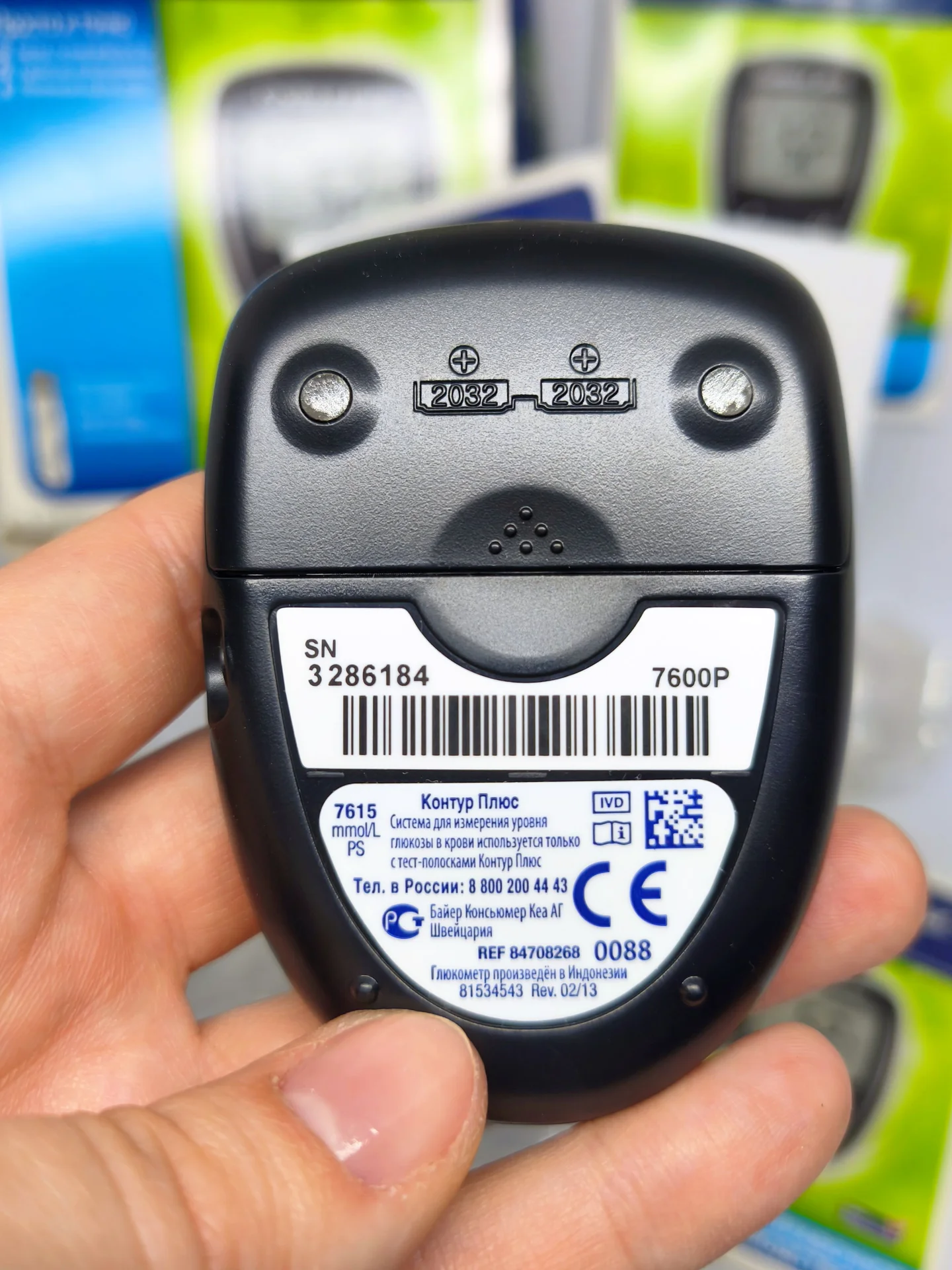 Глюкометр bayer Contour Plus новый - миниатюра 3