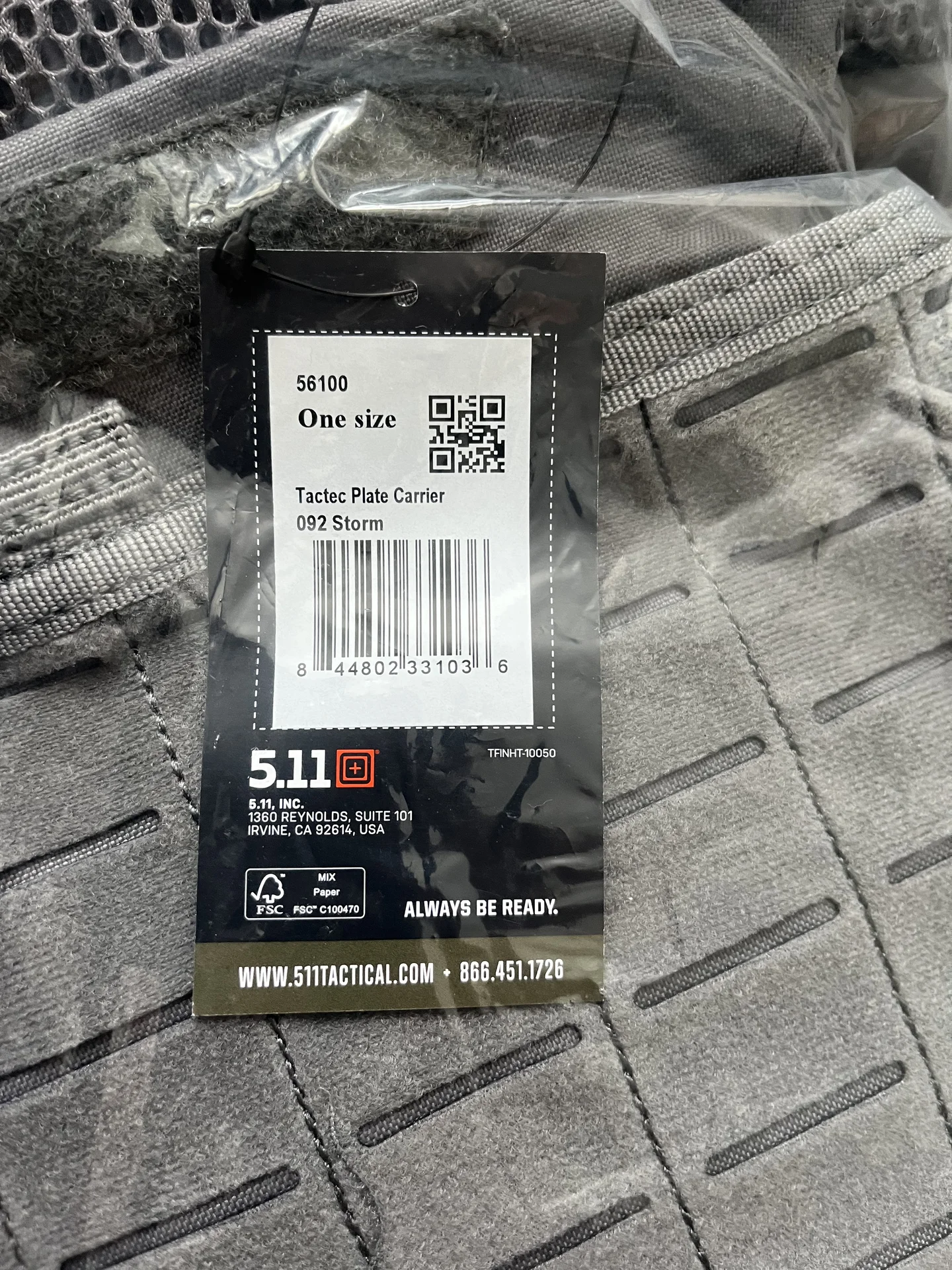 Тактический жилет 5.11 TacTec Plate Carrier - миниатюра 6