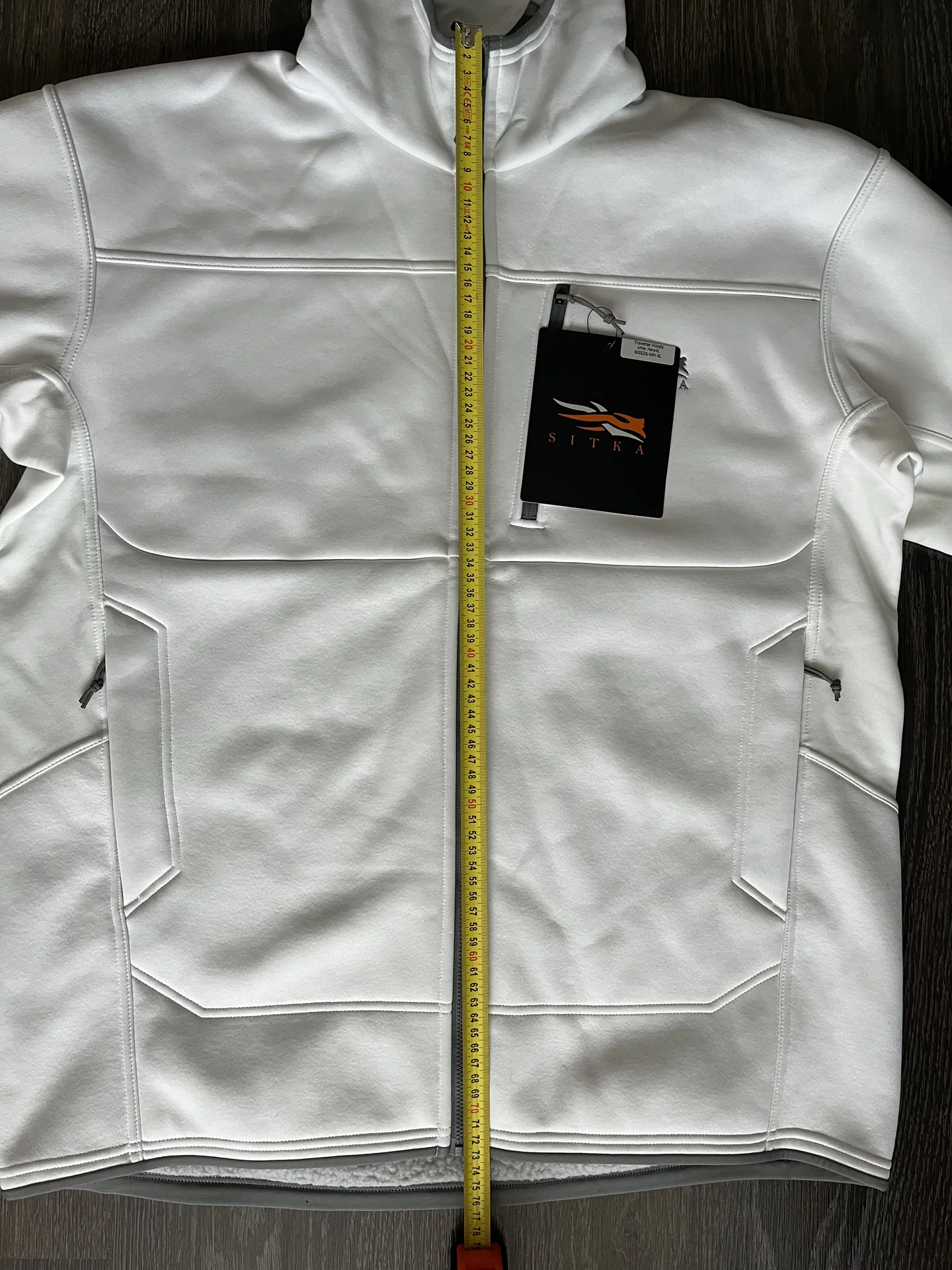 Толстовка Sitka Traverse Hoody XL White - миниатюра 2