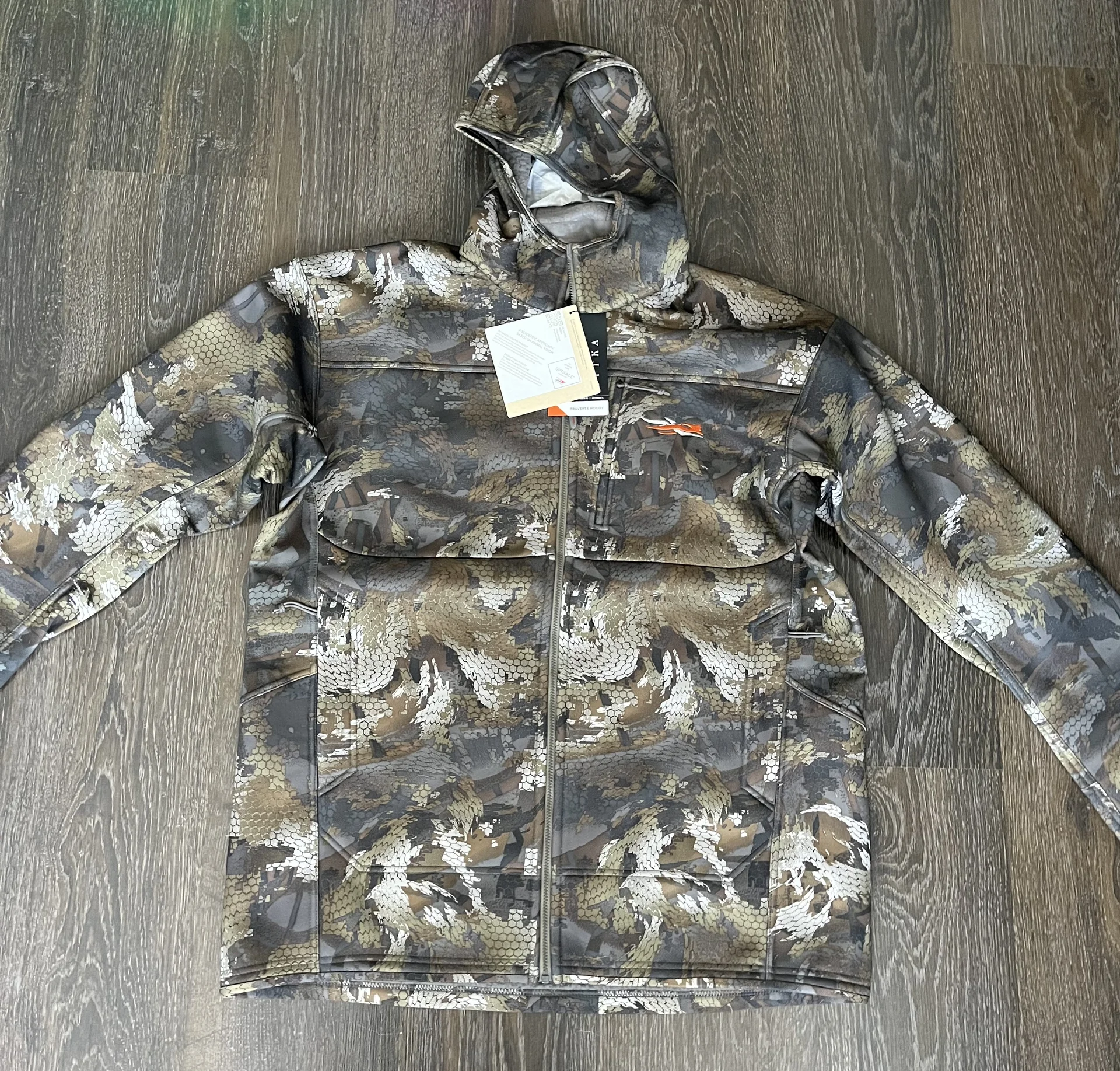 Толстовка Sitka Traverse Hoody XL White - миниатюра 7