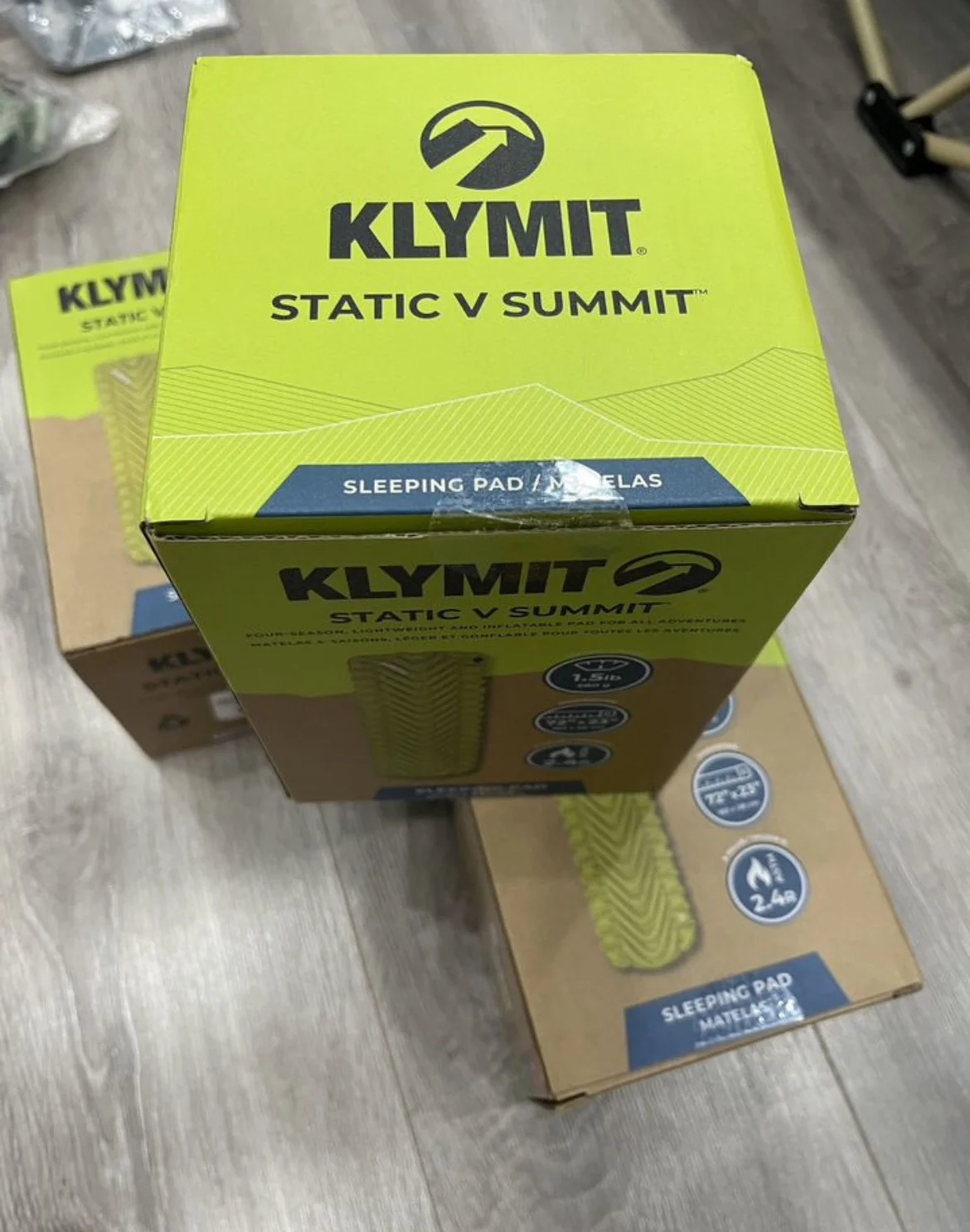 Klymit Static V Summit коврик туристический - миниатюра 3