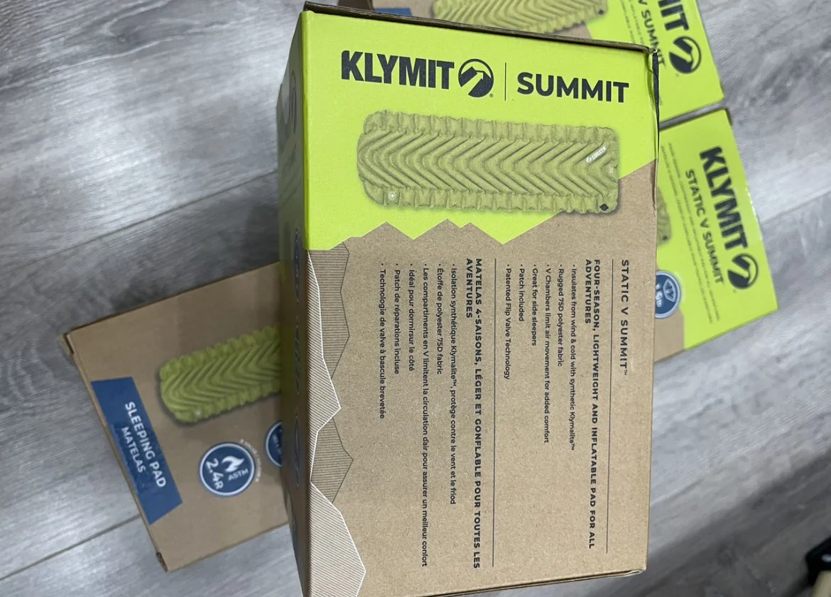 Klymit Static V Summit коврик туристический - миниатюра 4